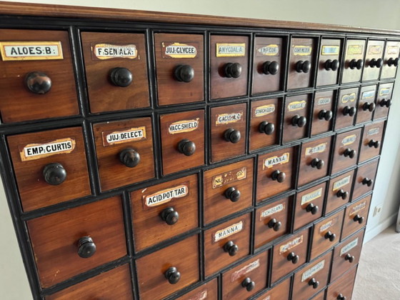 Image 1 of Original Apothekenschrank