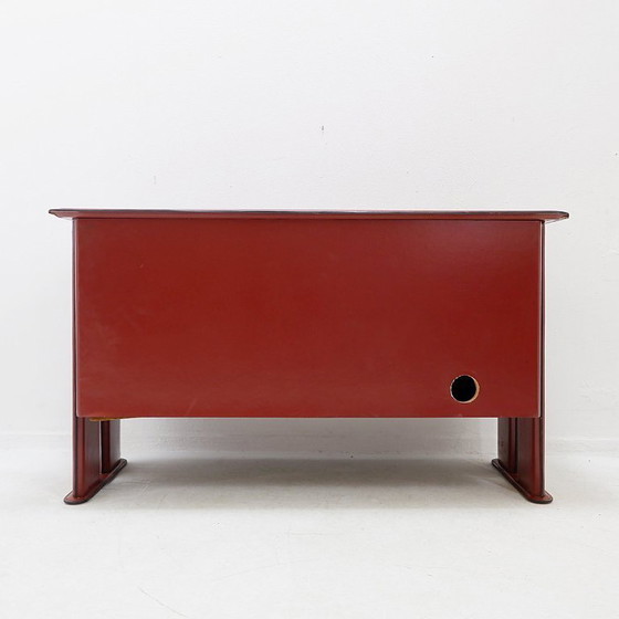 Image 1 of Leather sideboard by De Couro of Brazil - 1980s