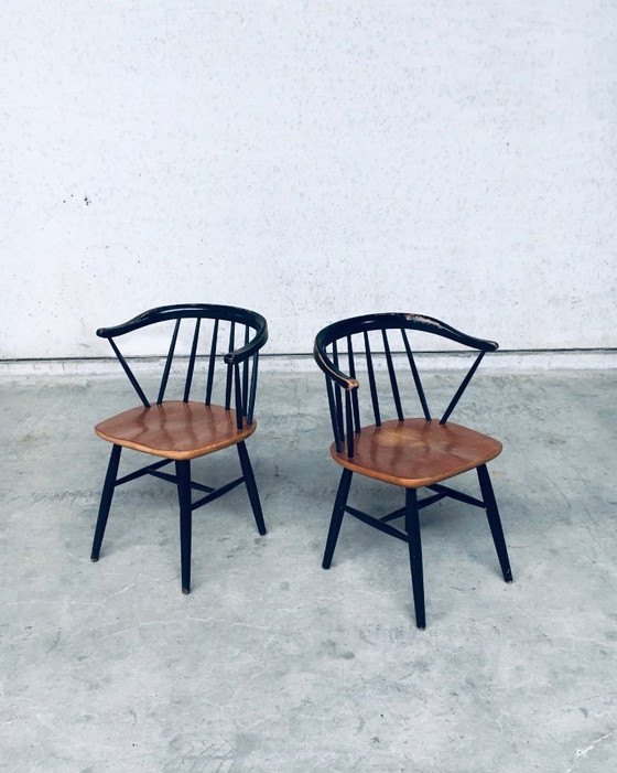 Image 1 of Set di poltrone in stile "FANETT" di design moderno di metà secolo, Danimarca anni '50