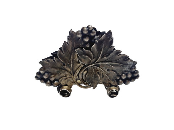 Porte-serviettes postmoderne de Hefra, Pologne, années 1960 – Accessoires de table, Brass (photo 6 of 7)
