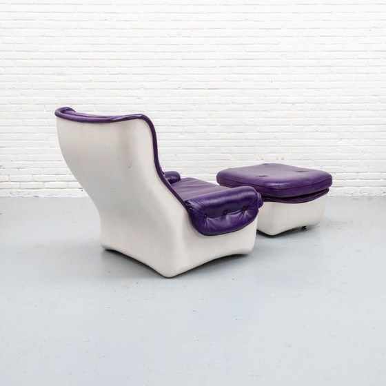 Image 1 of Space Age Airborne Orchid fauteuil jaren 70