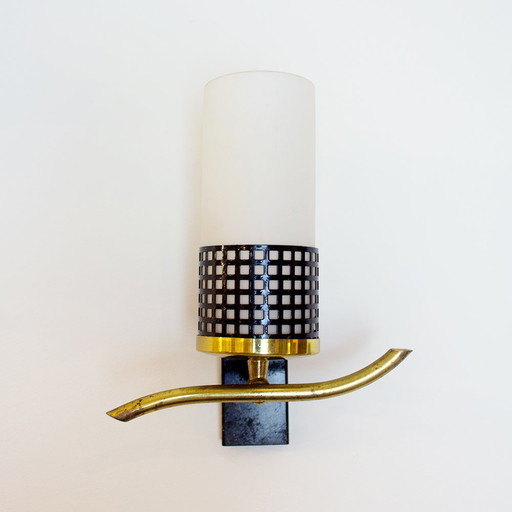 Lampada da parete di metà secolo, Spagna, anni '50