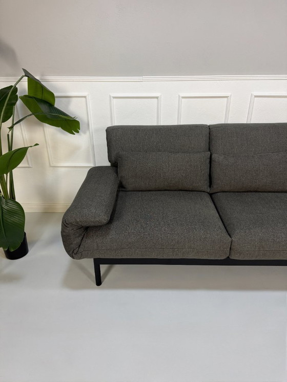 Image 1 of Rolf Benz Plura 380 Multifunctional Fabric Grey Sofa
