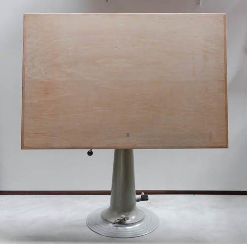 Image 1 of Industrial Nike Drawing Table - Sweden, 1950s