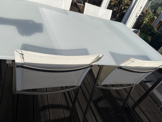 Image 1 of Patio furniture set from Rausch Classics – 6 chairs + table