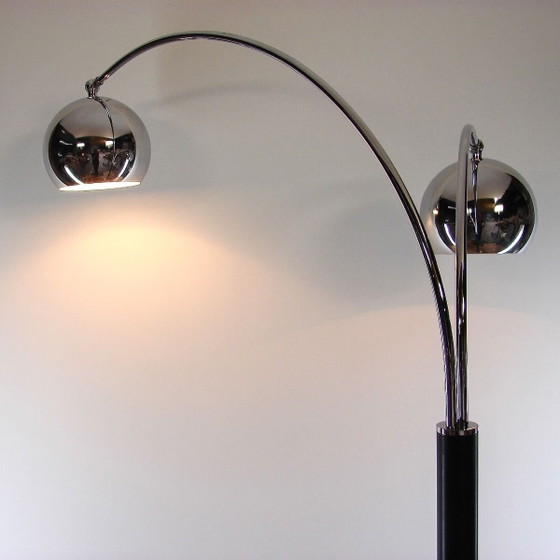 Image 1 of Rare Dutch Design floor lamp attribute H. Busquet for Hala Zeist, 1960s