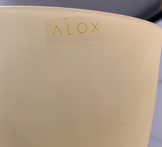 Image 1 of Lampada da terra di design con paralume in vetro di Murano – Alox Italia