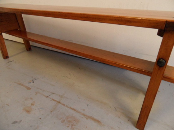 Image 1 of Vintage School Bench