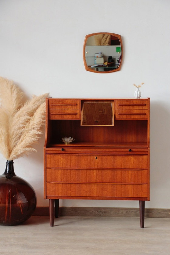 Image 1 of Scrivania da ufficio in teak Royal Board - Svezia - anni '60