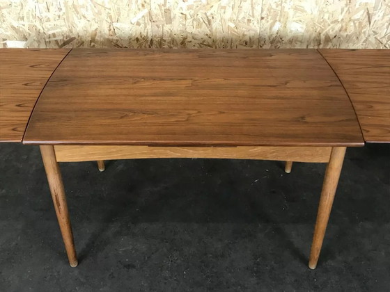 Image 1 of 60s 70s Oak Teak Dining Table Danish Modern Design Denmark 60s