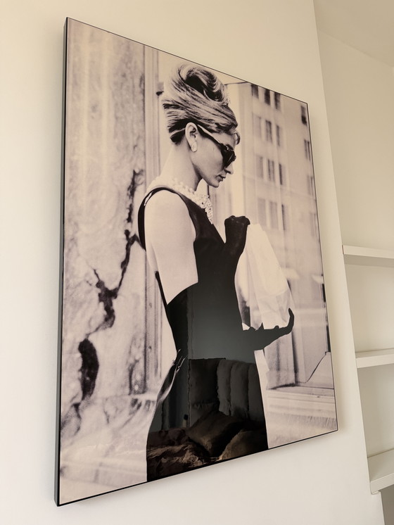 Image 1 of Audrey Hepburn schilderij