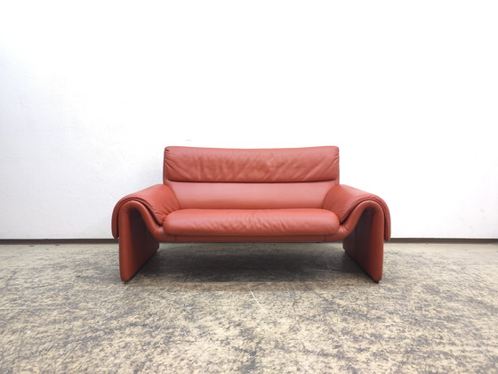 Image 1 of De Sede ds 2011 Divano di design a due posti in pelle divano divano desede