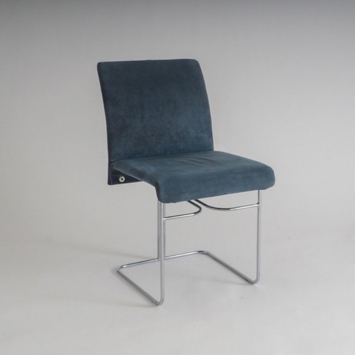 Set of 4 dining chairs by Ernesto Radaelli for Saporiti