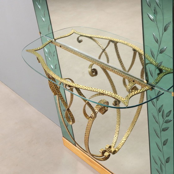 Image 1 of Spiegel met console