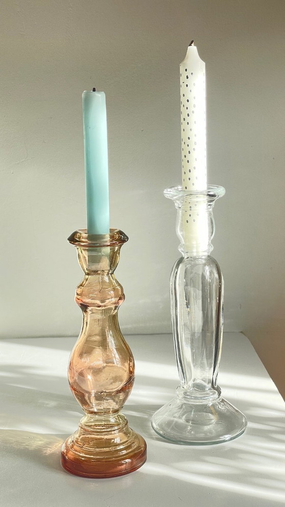 Image 1 of CANDLESTICK GLASS