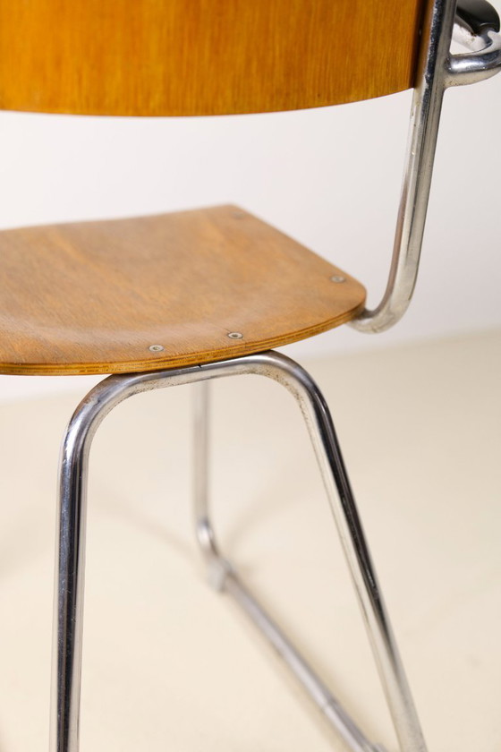 Image 1 of vroege 'Bauhaus'-fauteuil