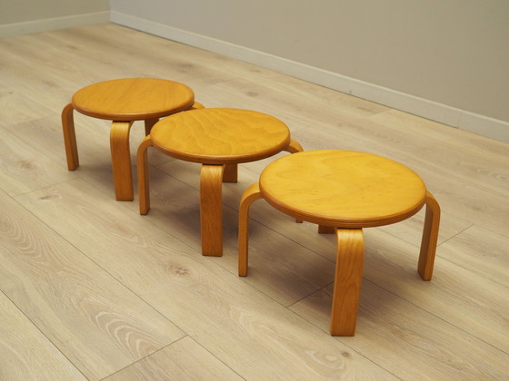 Image 1 of Set of Three Plant Stands, Danish Design, 1970s, Production: Denmark