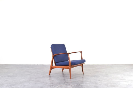 Dänischer Lounge-Sessel aus der Mitte des 20. Jahrhunderts, 1960er Jahre.