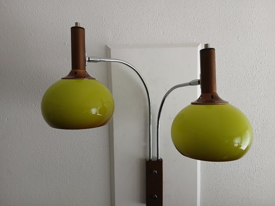 Image 1 of Double Wall Lamp - Dijkstra _ Vintage