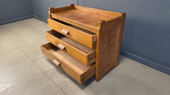 Image 1 of Commode en chêne par Depuydt Meubelen, Belgique, 1980 
