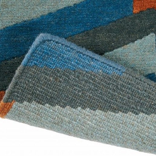 Tappeto Brink en Campman 33508 Yara Art Deco, Brink & Campman, Tappeti, Lana, Blu (foto 2 di 7)