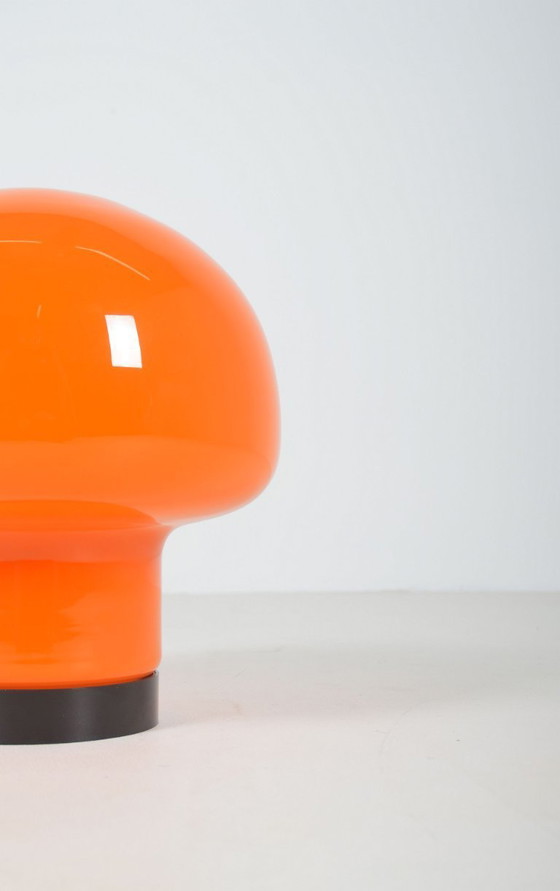 Image 1 of Lampe champignon en verre de style futuriste, par Peill & Putzler, années 1970
