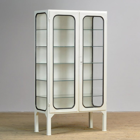 Mobile medico vintage, anni '70 – Vetrine, Glass, Metal (photo 3 of 9)
