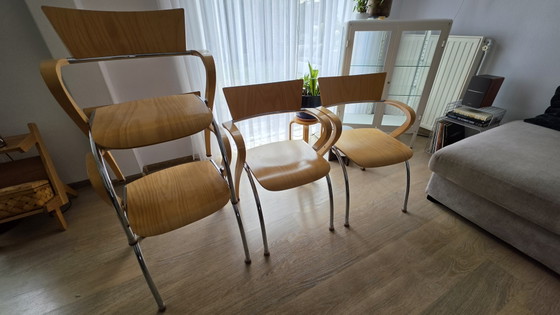 4x – Komplot Design, Sillas de comedor, Chrome, Metal (photo 3 of 12)