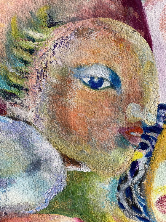 Image 1 of Surrealistische und erotische Komposition von N.Boéri Véfour. Frankreich 2000er Jahre