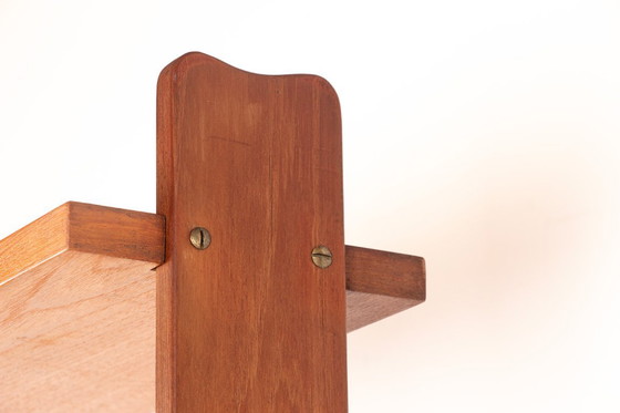 Image 1 of Grande scaffale mobile e modulare in teak danese di H. Brockmann Petersen, anni '60.