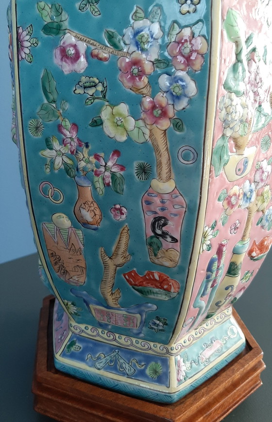 Image 1 of Chinese vase, 1940s