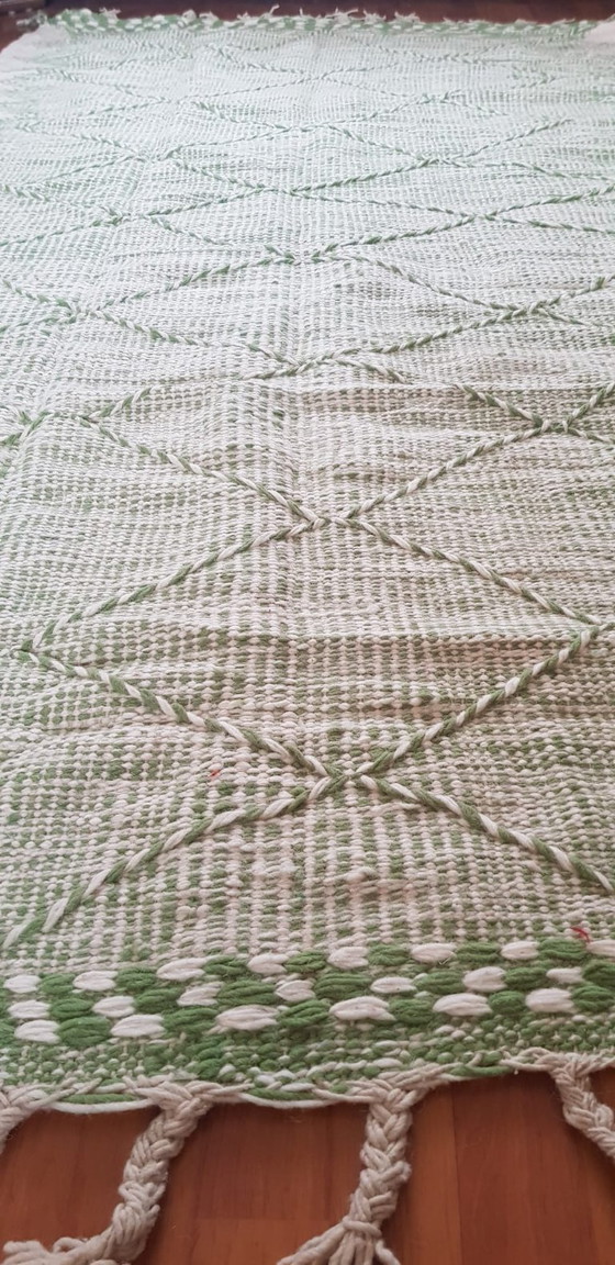 Image 1 of Handgeknoopt Berber kleed wol 247x144