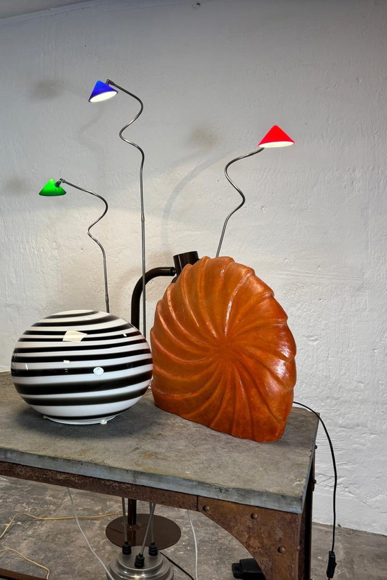 Image 1 of Lampadaire vintage Pola Design Amstelveen 