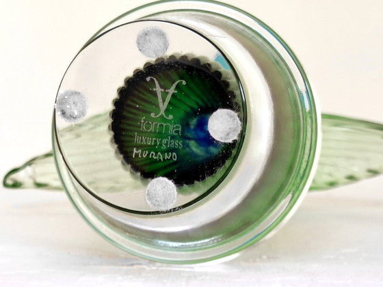 Image 1 of Marzotto Marta Design Formia Venice 90er Jahre, Sukkulenten-Glas, limitierte Edition