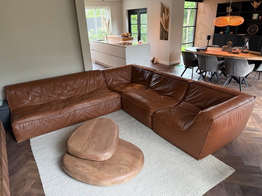 Verzelloni Leren Elementenbank – modulaire banken, Leather