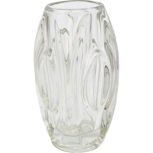 Vintage-Vase von R. Schrötter für Sklo Union Rosice, Tschechoslowakei 1950