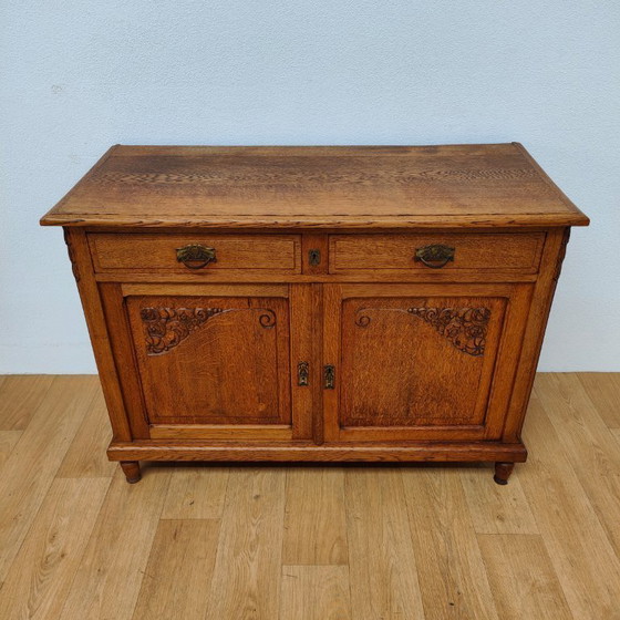Image 1 of Antique, Vintage wooden chest of drawers dresser, small chest of drawers