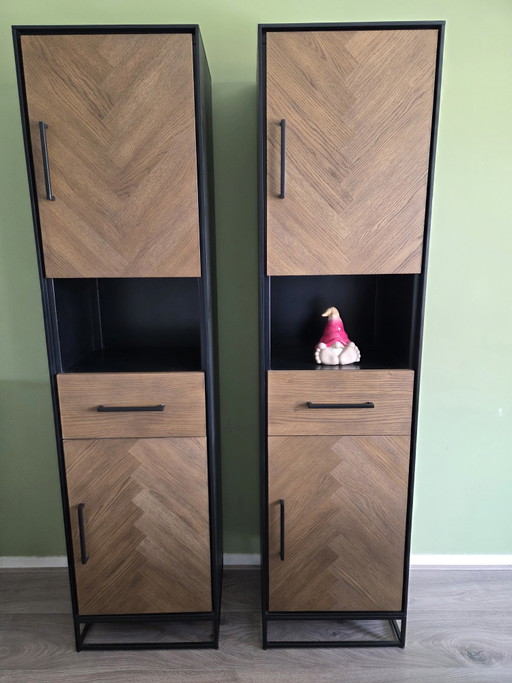 Pronto Kasten Veneta – boekenkasten, Wood, Metal (photo 2 of 4)
