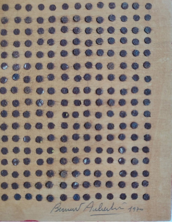 Image 1 of Bernard Aubertin (1934-2015) - Tableau clous