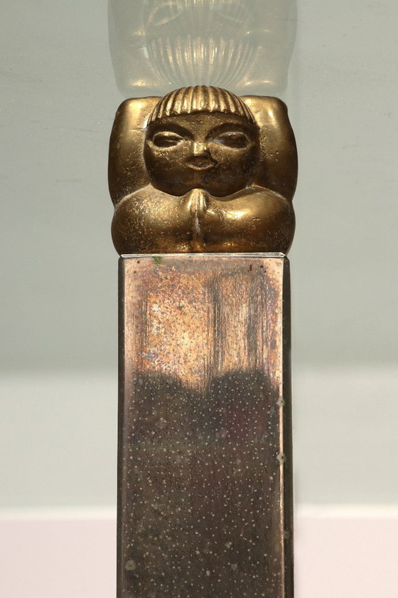 Image 1 of Tavolino da caffè in vetro Peter Ghyczy con struttura in acciaio inossidabile Biri T29