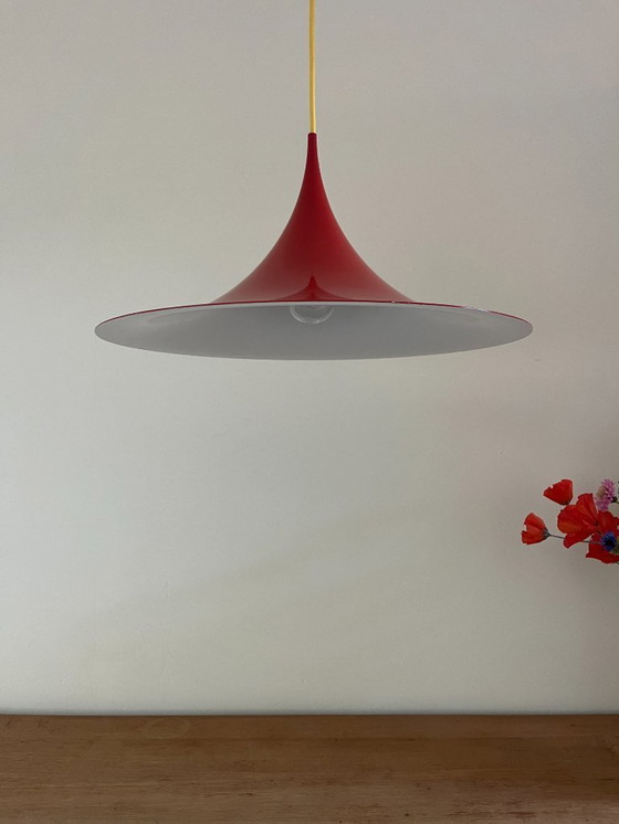 Image 1 of Lampada a sospensione semi vintage (47 cm) - Fog & Morup - Torsten Thorup Claus Bonderup - Lampada di design danese