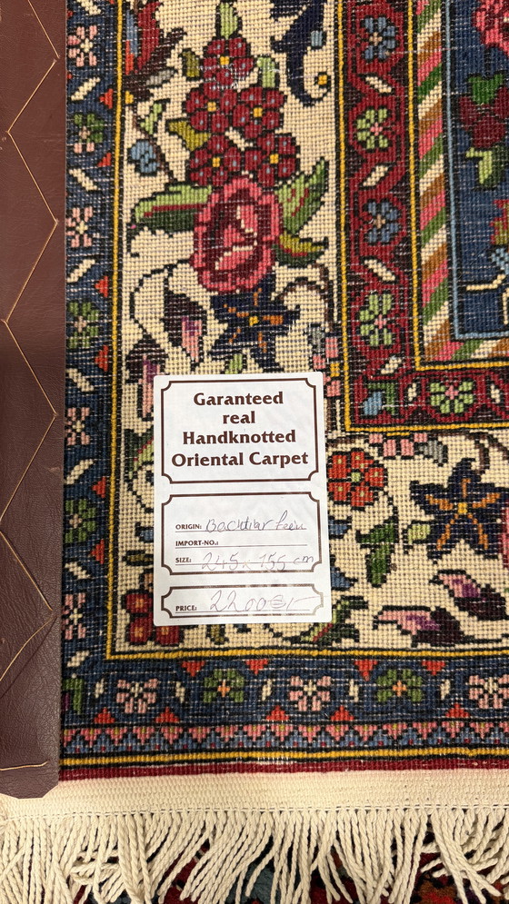 Image 1 of Original Persian carpet Bachtiar/Bakhtiar nomad carpet fine & as good as new 245x155 cm