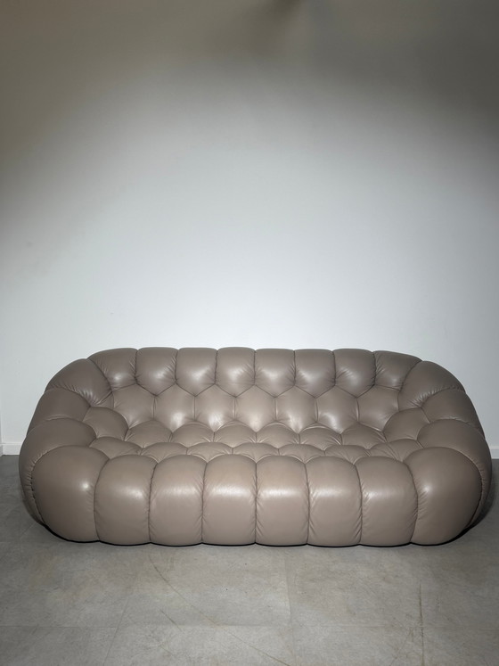 Roche Bobois Bubble Sofa – Limited Edition Taupe Leer van Sacha Lakic – Banken (photo 8 of 10)