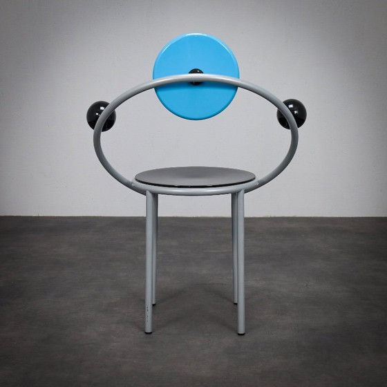 Image 1 of Een paar eerste stoelen van Michele De Lucchi voor Memphis, Milaan, Italië, 1981