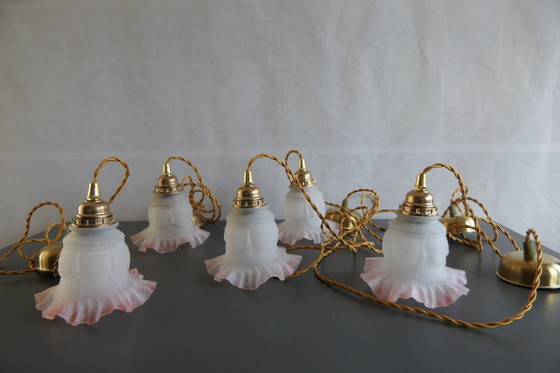 Image 1 of Sfeervol tulpvormig hanglampje