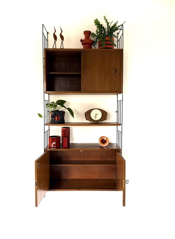 Image 1 of Sistema di pareti modulari vintage, WHB Germania, anni '60