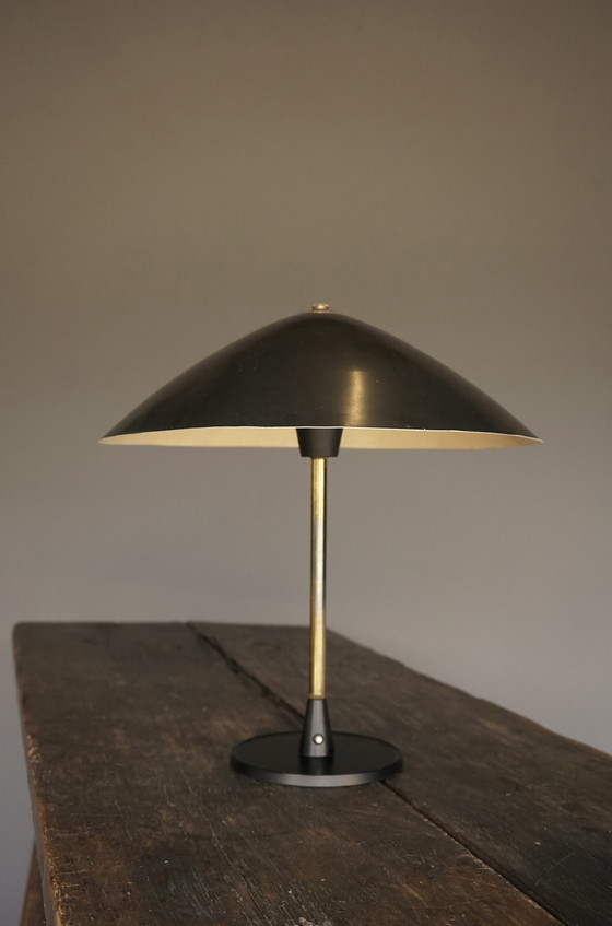 Image 1 of Vintage Table Lamp Attributed to Lyfa, Denmark, 1950s