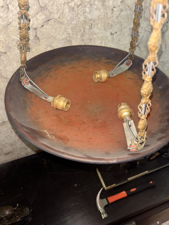 Image 1 of Franse Art Nouveau Muller Frères-lamp