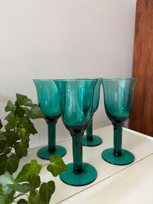 Copas de vino Mid Century
