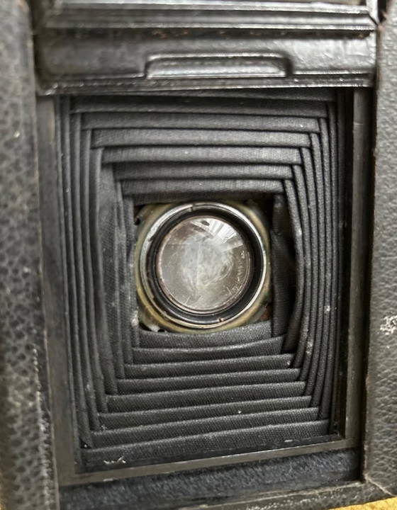 Image 1 of Antieke vouwcamera